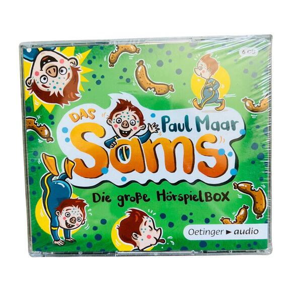 Sams Die Grosse Sams Hörspielbox 6 CD Set Paul Maar Radio Play German SEALED - Picture 1 of 3
